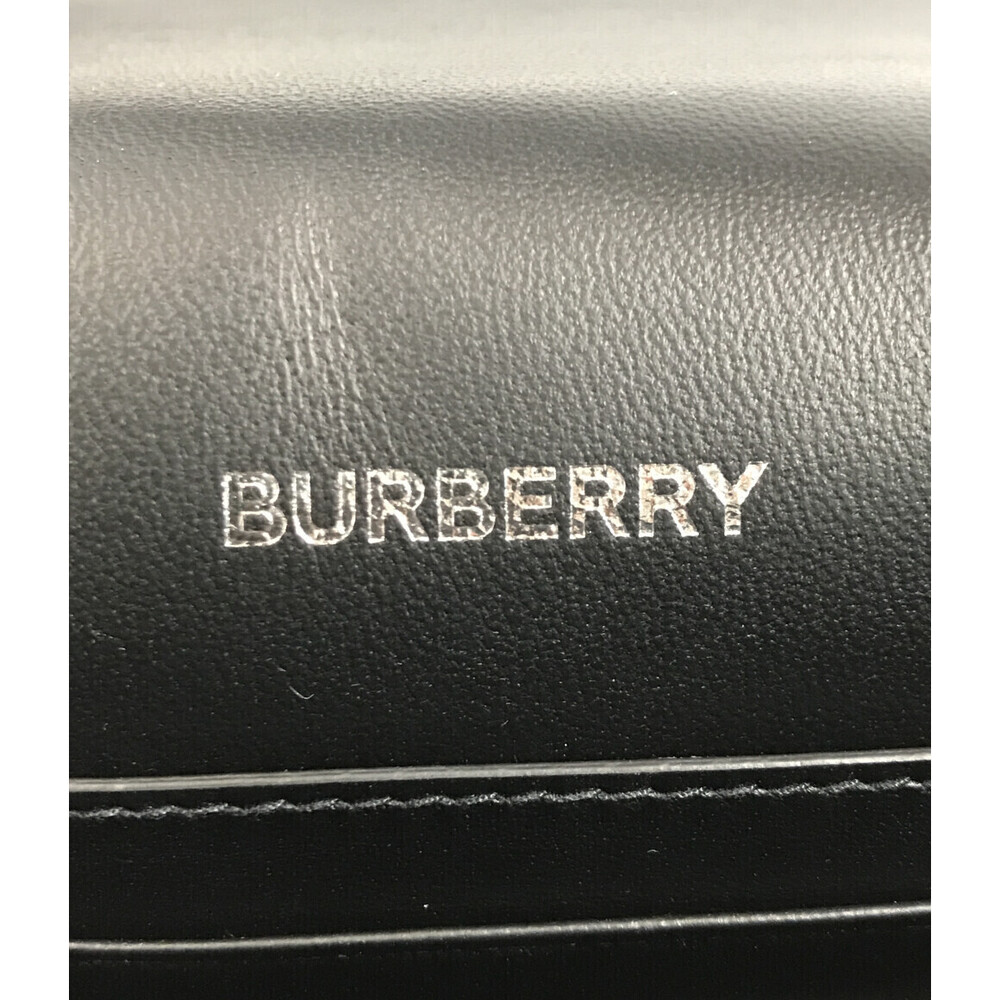 Burberry Check Buckle messenger bag buckle fastening Black - Picture 4 of 4